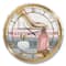 Designart Fashion High Heels III Glam Wall Clock